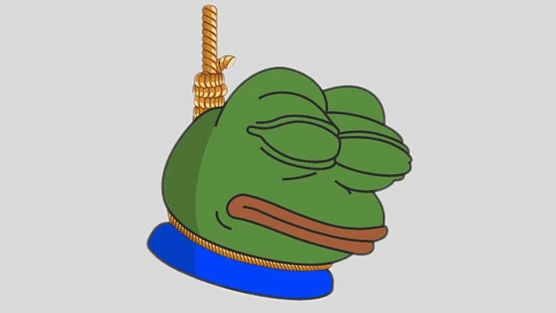 Cùng nhau xem meme ếch xanh khóc