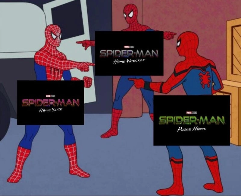 Sưu tầm những khoảnh khắc meme Spiderman chỉ nhau