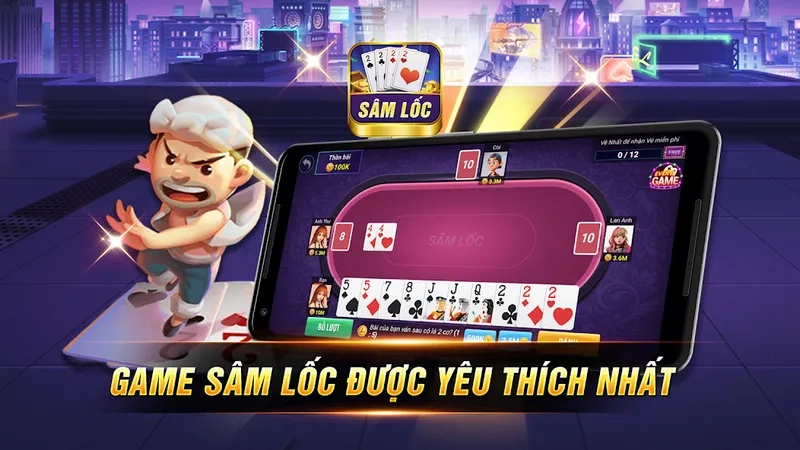  Giao diện bàn chơi sâm lốc online sắc nét của nhà cái 98win