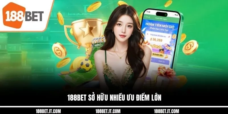 Kho game “khủng” tại 188bet: từ thể thao, casino đến slot