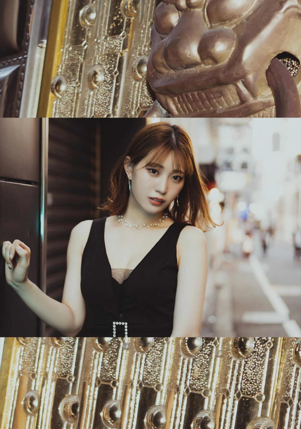 Akari Mitani quay lưng cong cháy sexy nhìn là đổ gục