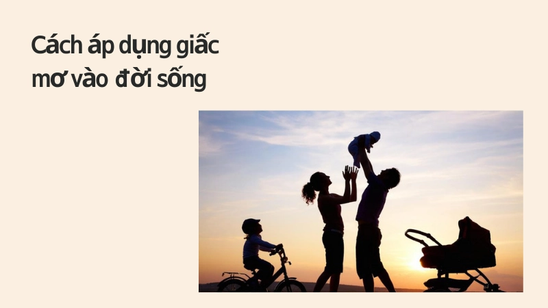 Gia đình hạnh phúc đón thành viên mới trong giấc chiêm bao