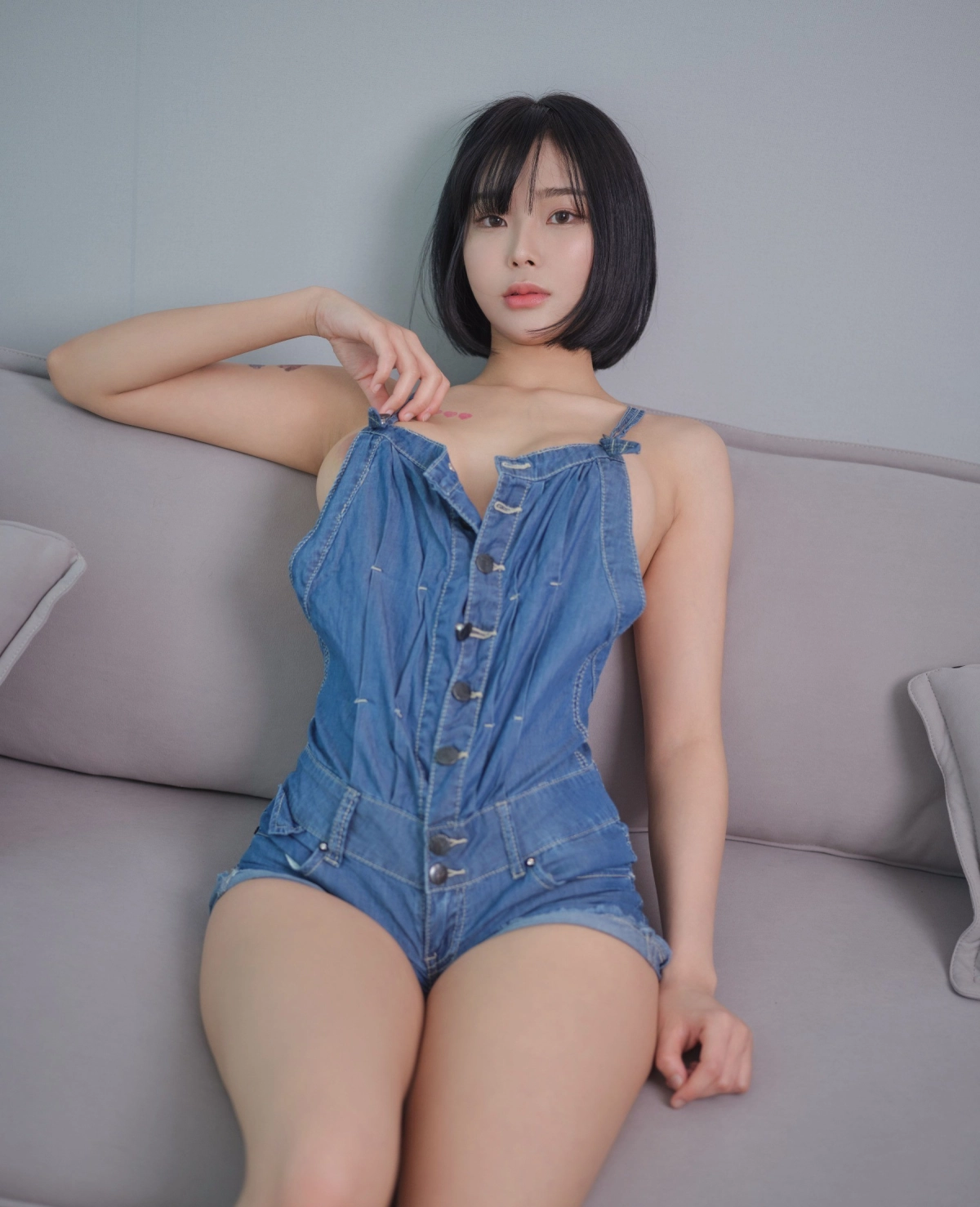 Mookie đồ lót ren hở bạo nóng bỏng chết người