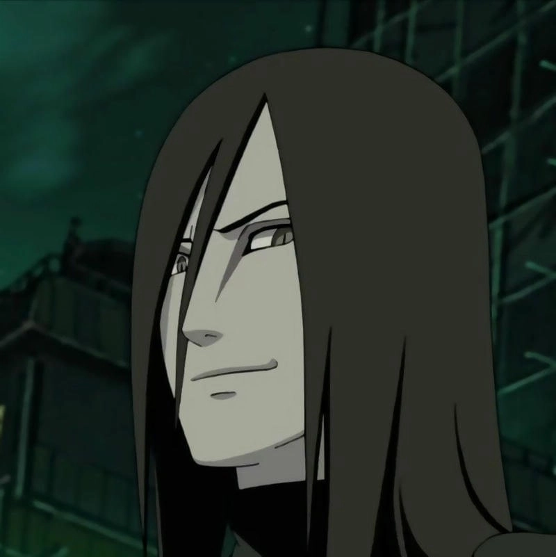 Orochimaru anime nổi bật với hình tượng phản diện nguy hiểm.