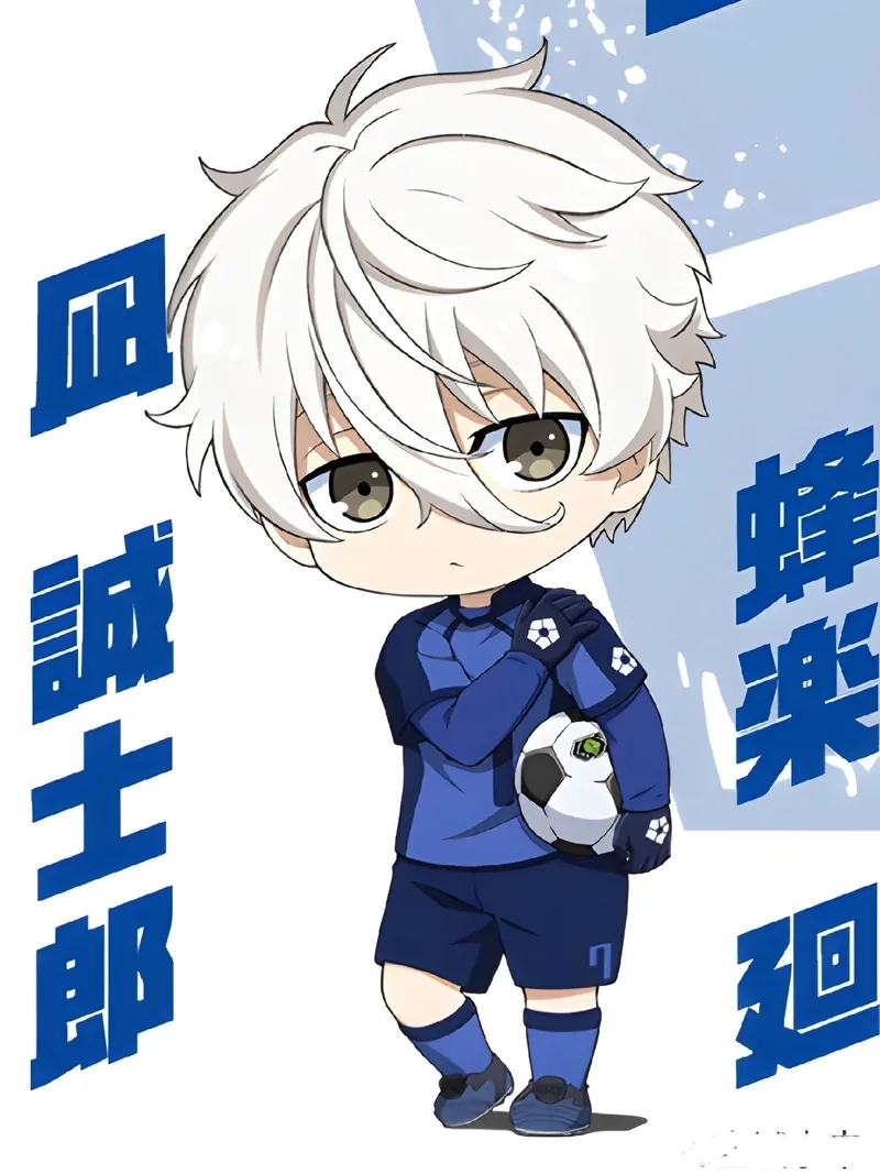 Blue Lock stickers thích hợp trang trí sổ tay và điện thoại.