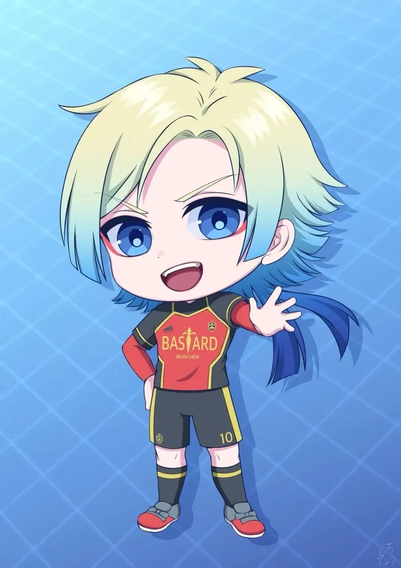 Blue Lock keychain được dùng làm móc khóa tiện lợi.