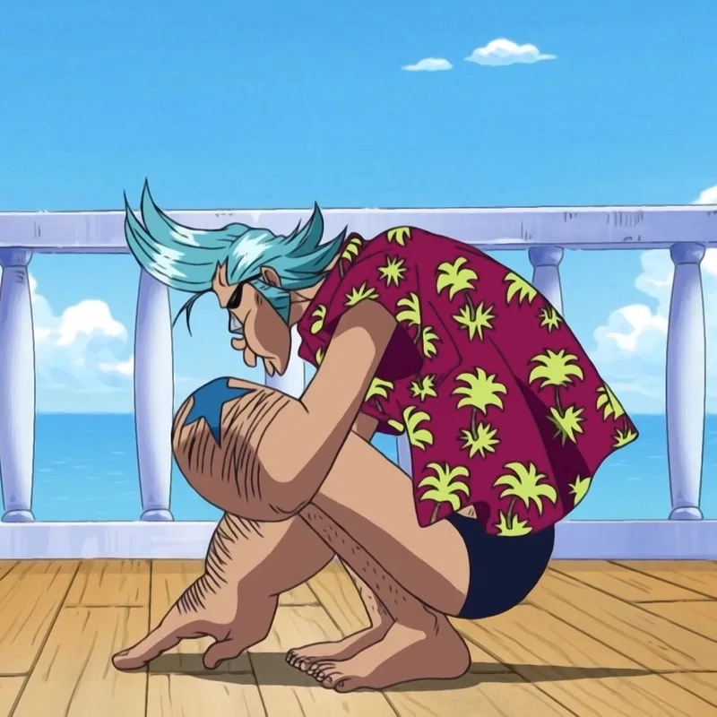 Franky art thể hiện rõ chất riêng của nhân vật.