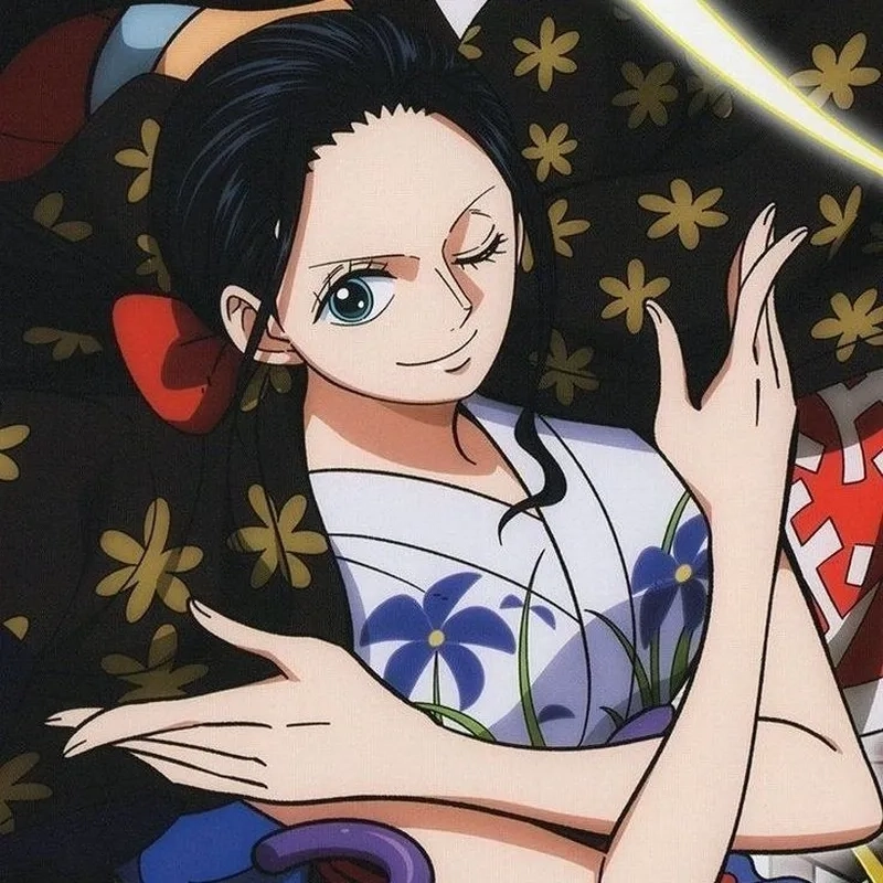 Nico Robin cute mang nét dịu dàng và cuốn hút riêng.