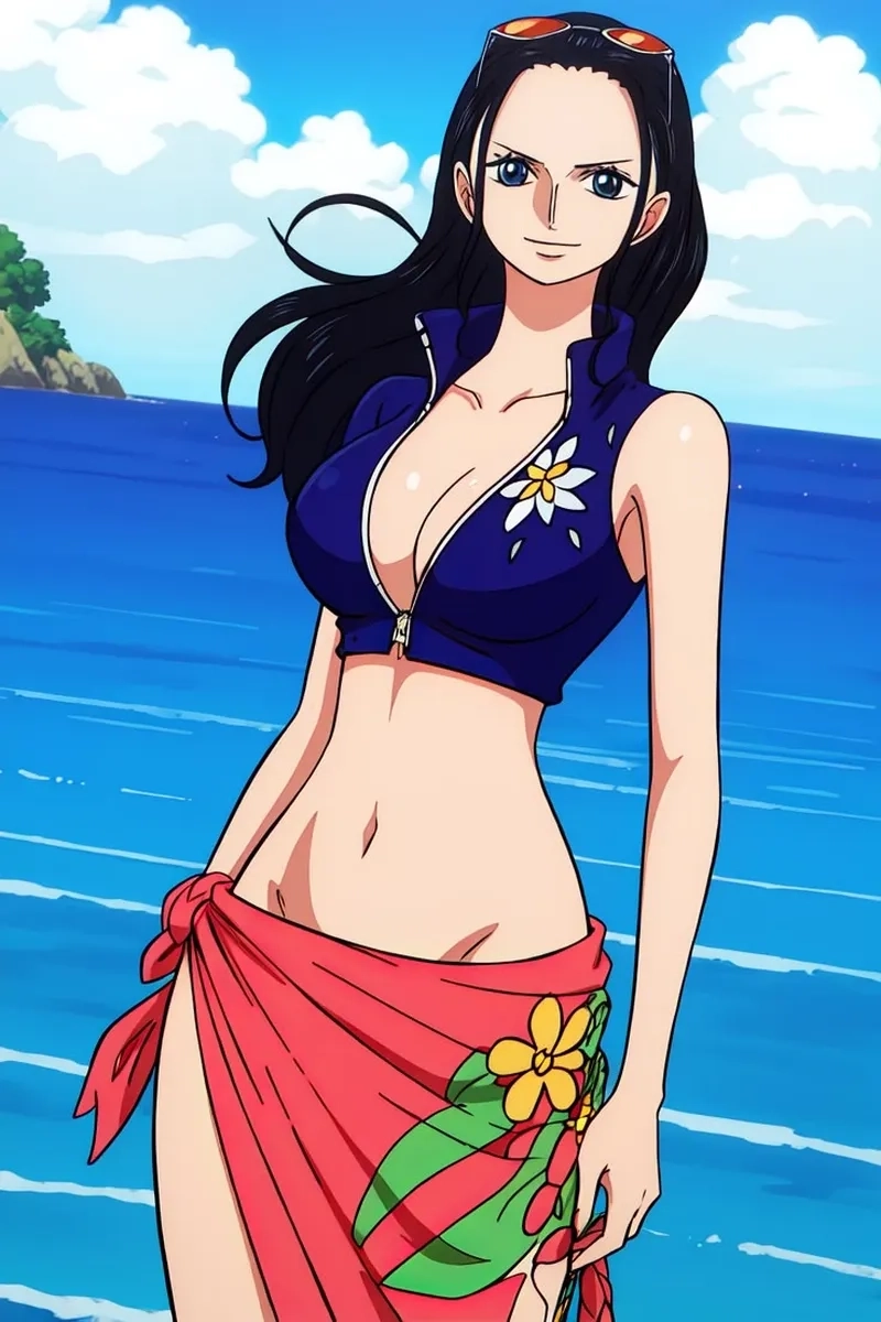 One Piece Nico Robin meme gắn liền với các tình huống vui.