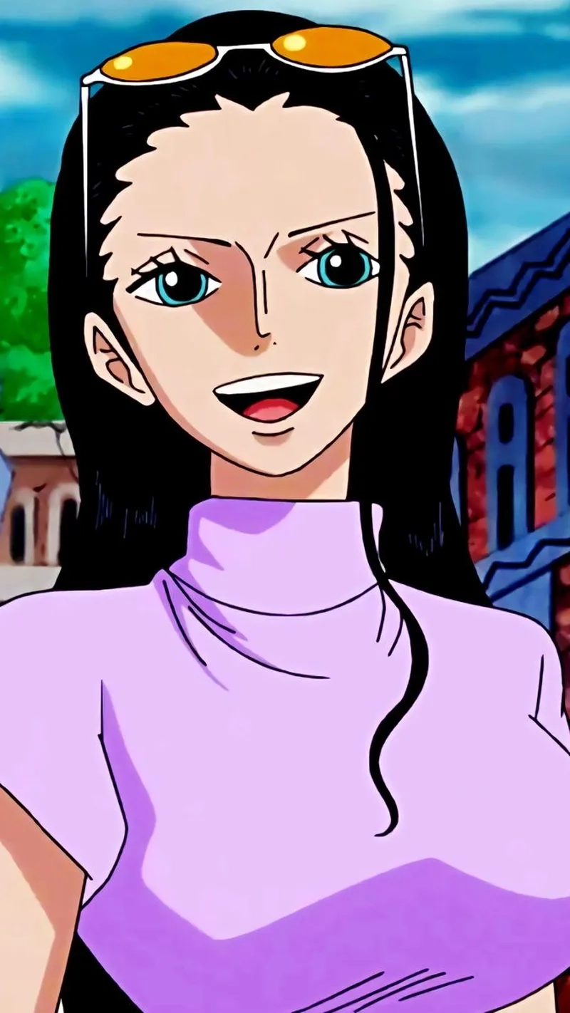 One Piece Nico Robin được yêu thích nhờ tính cách điềm tĩnh.