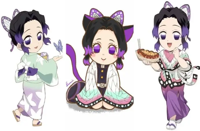 55+ Hình ảnh Shinobu chibi khiến fan chìm trong mê đắm