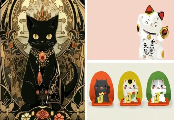 Khám phá hình nền mèo thần tài cực đẹp cho cả năm phát đạt
