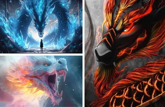 Tuyển tập hình nền rồng cực chất cho điện thoại và máy tính