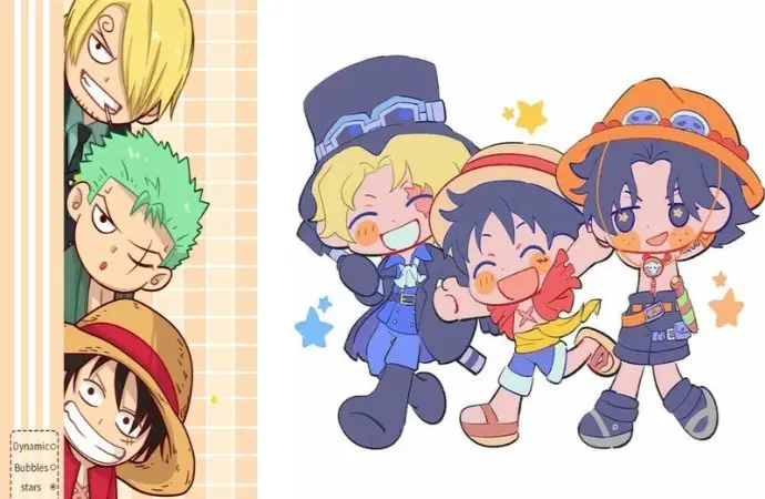 Ngắm trọn bộ ảnh One Piece chibi siêu dễ thương mới nhất