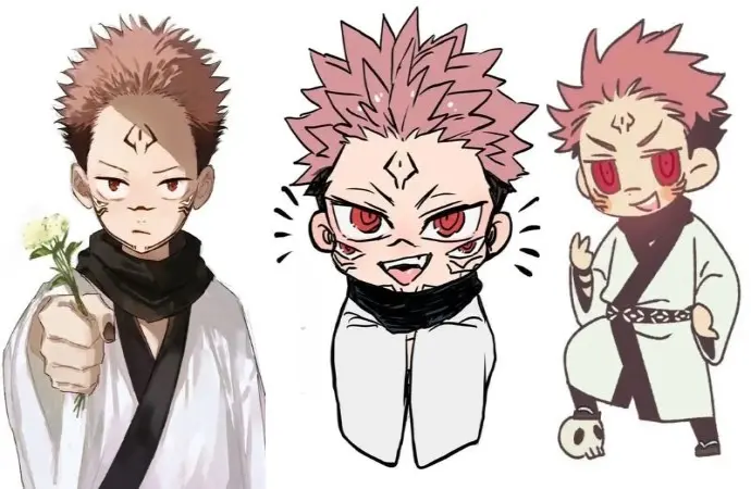 Cập nhật bộ ảnh Sukuna chibi độc lạ khiến fan phát cuồng