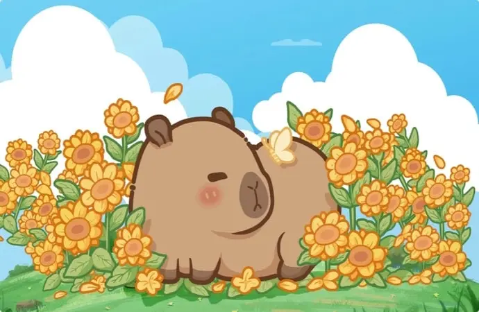 Bộ sưu tập ảnh avatar Capybara cute dễ thương nhất
