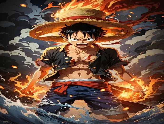 Bộ sưu tập ảnh avatar Luffy ngầu chất trong One Piece
