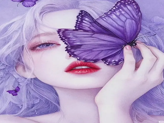 Khám phá ảnh avatar nền tím lung linh, đẹp huyền bí