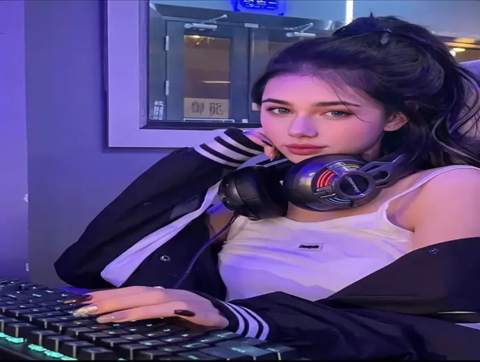 Khám phá ảnh gái xinh chơi game với phong cách cá tính