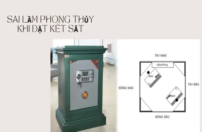 Phong thủy két sắt ảnh hưởng tài lộc và vận may thế nào?