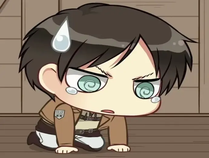 Bộ sưu tầm ảnh chibi Eren Titan hóa tí hon siêu ngầu