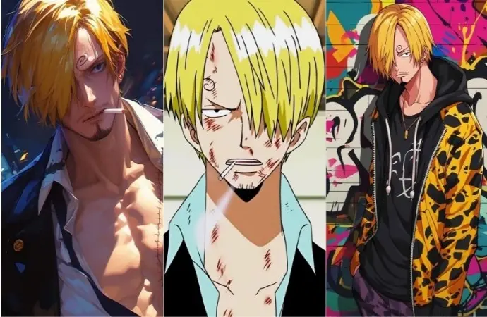 Bộ ảnh Sanji hắc cước đầu bếp tài hoa của băng Mũ Rơm