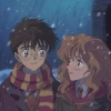 Khám Phá Thế Giới Harry Potter Qua Lăng Kính Anime Đầy Sáng Tạo