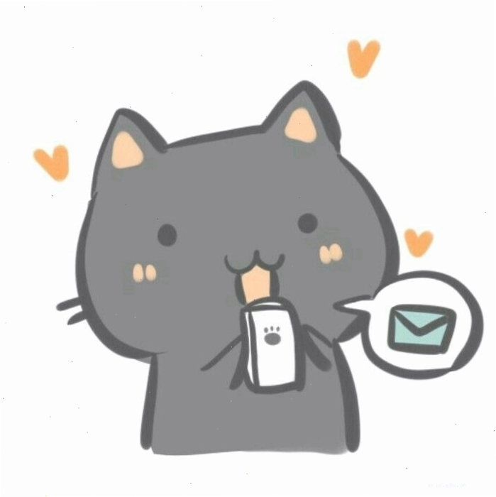 999+ avatar đôi bff cute mèo đẹp lung linh
