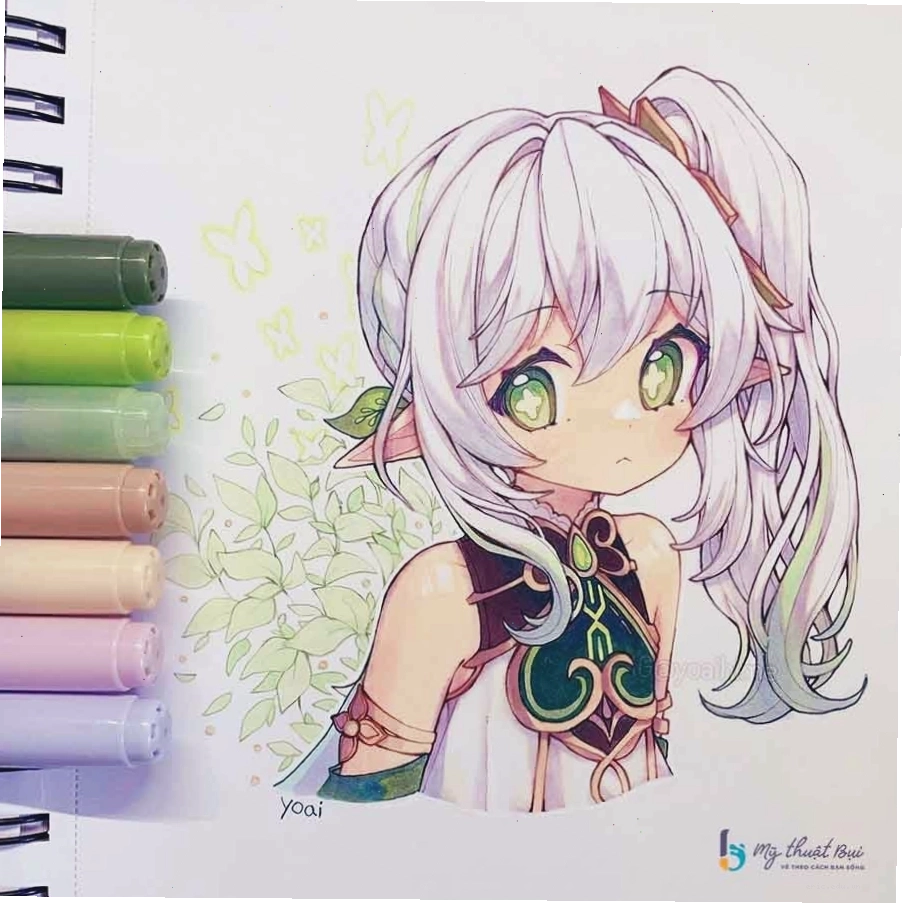 Ảnh anime đẹp, cute, đơn giản và dễ vẽ
