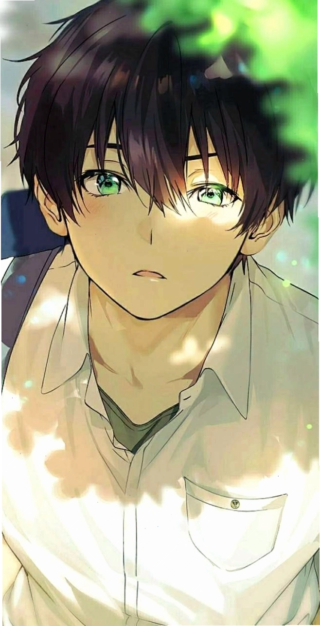 Ảnh anime nam cute buồn thể hiện tâm trạng