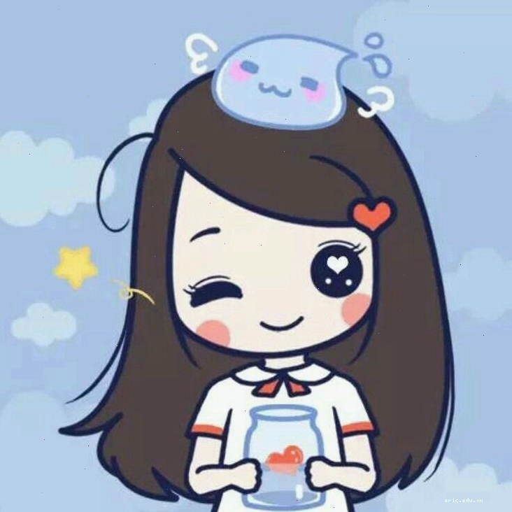 Ảnh avatar đôi nữ theo phong cách anime với chủ đề tình yêu ngọt ngào