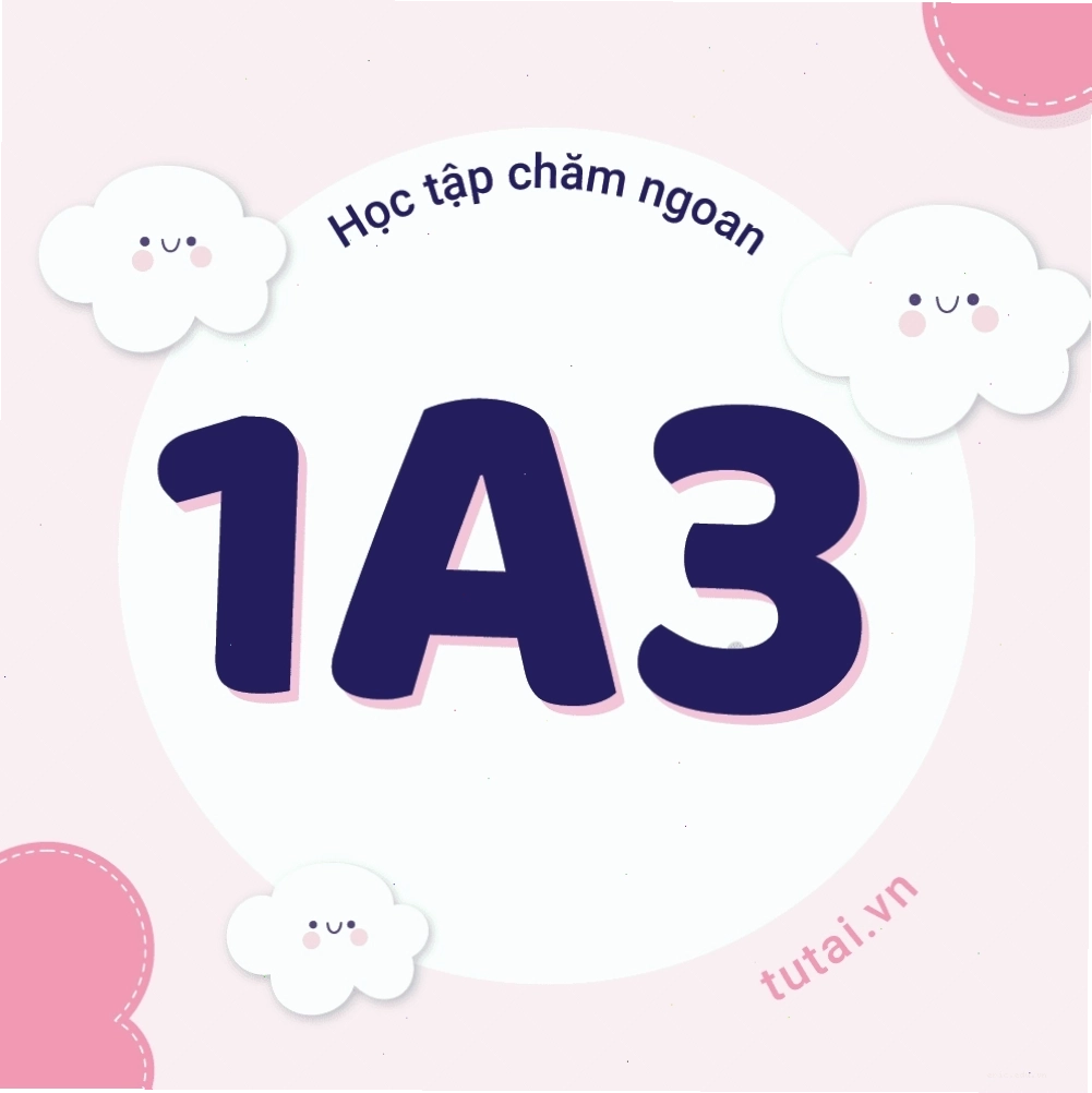 Ảnh đại diện nhóm lớp 1A3