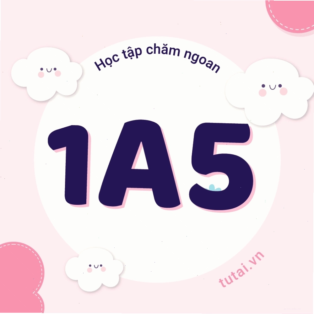 Ảnh đại diện nhóm lớp 1A5