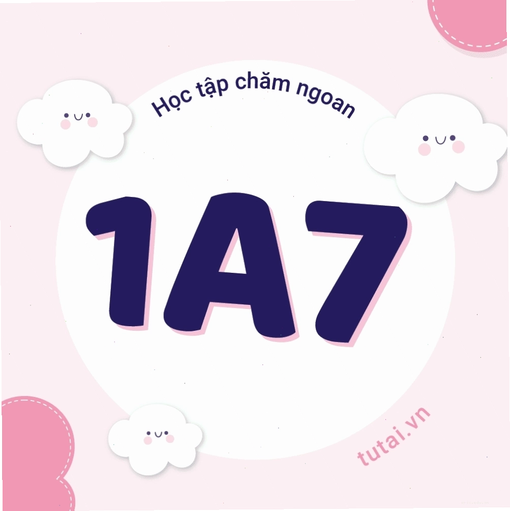 Ảnh đại diện nhóm lớp 1A7