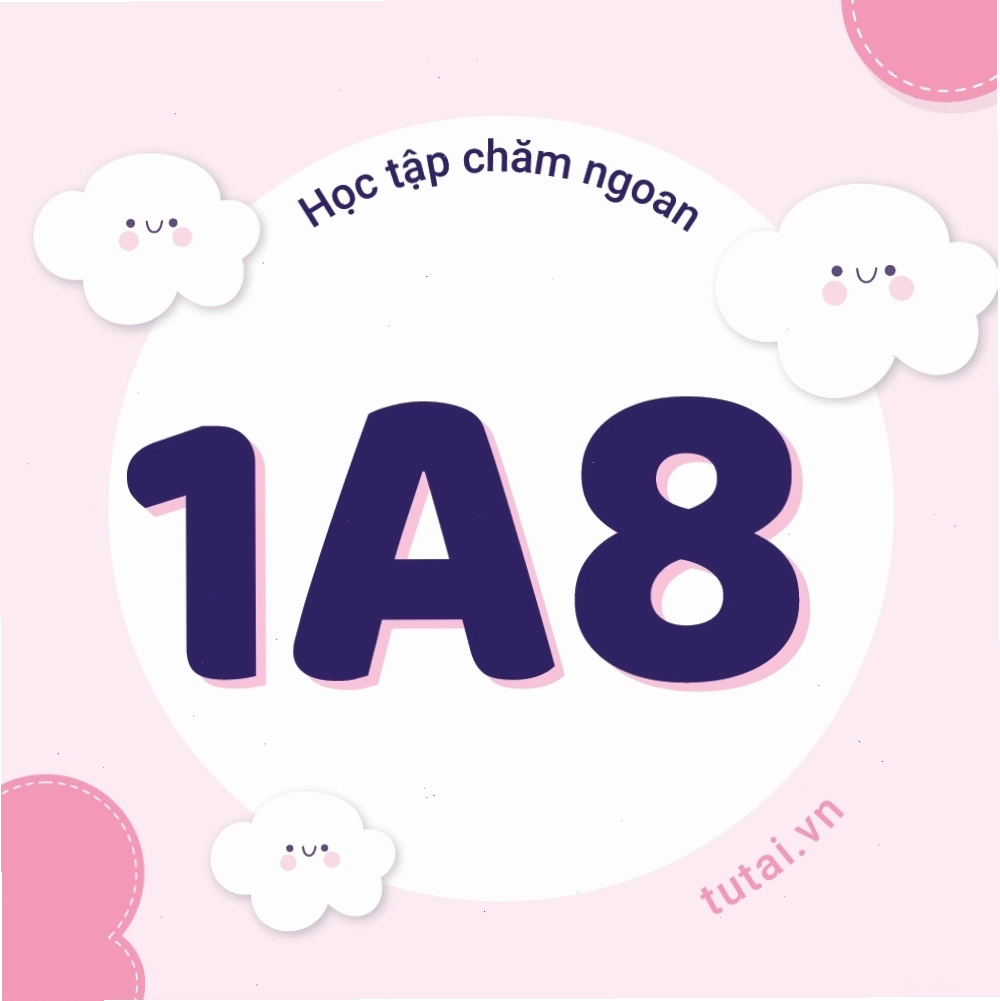Ảnh đại diện nhóm lớp 1A8
