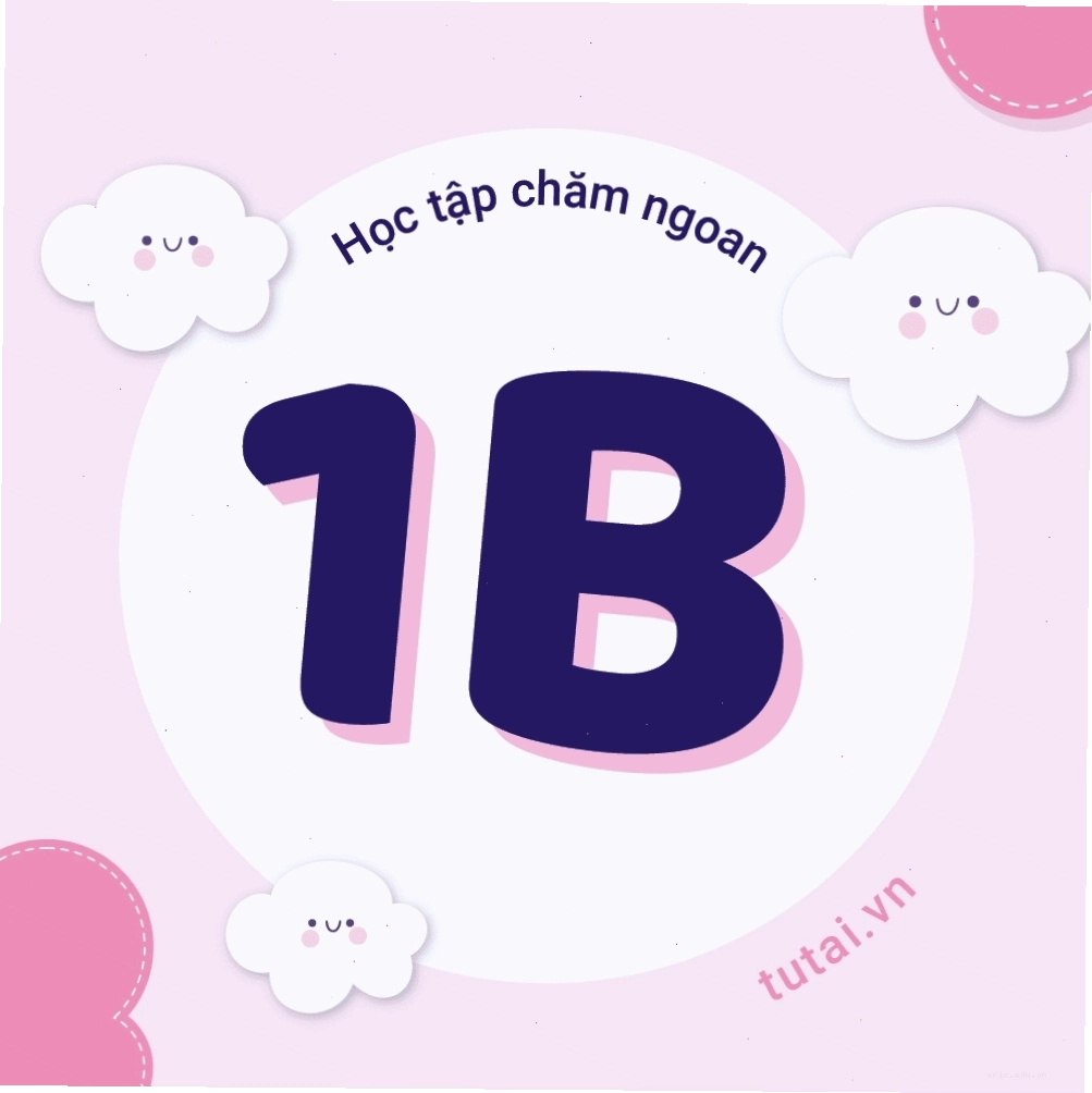 Ảnh đại diện nhóm lớp 1B