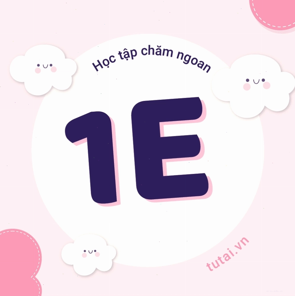Ảnh đại diện nhóm lớp 1E