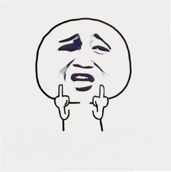 Ảnh meme khinh người thể hiện sự coi thường rõ rệt
