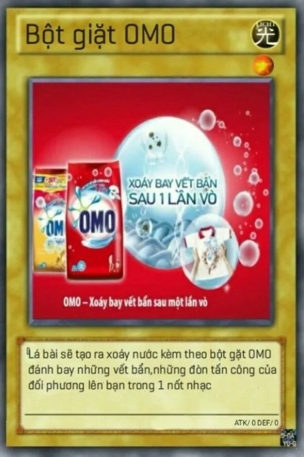 Ảnh meme lá bài chế vui nhộn