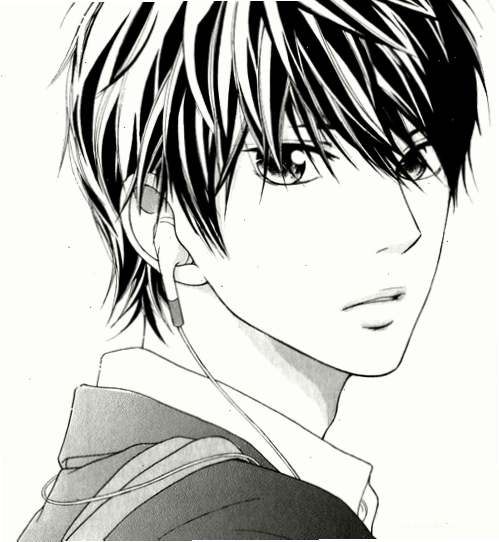 Anime hotboy đen trắng đẹp nhất với đường nét khuôn mặt hoàn hảo