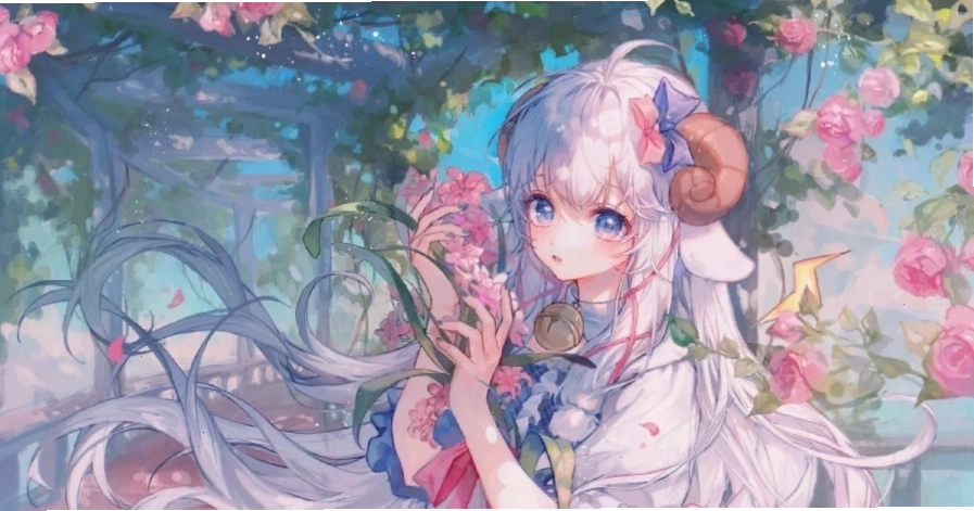 Anime nữ chiến binh với trang phục độc đáo