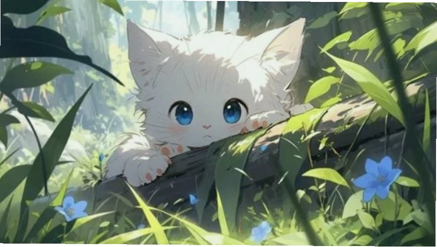 Anime nữ với trang phục hiện đại và năng động