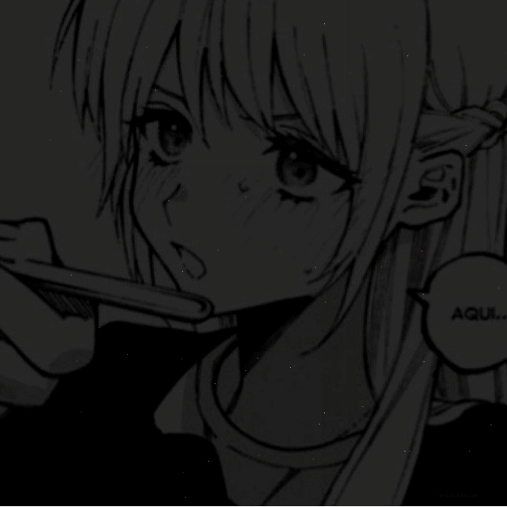 Avatar anime nam bí ẩn với phong cách tối giản