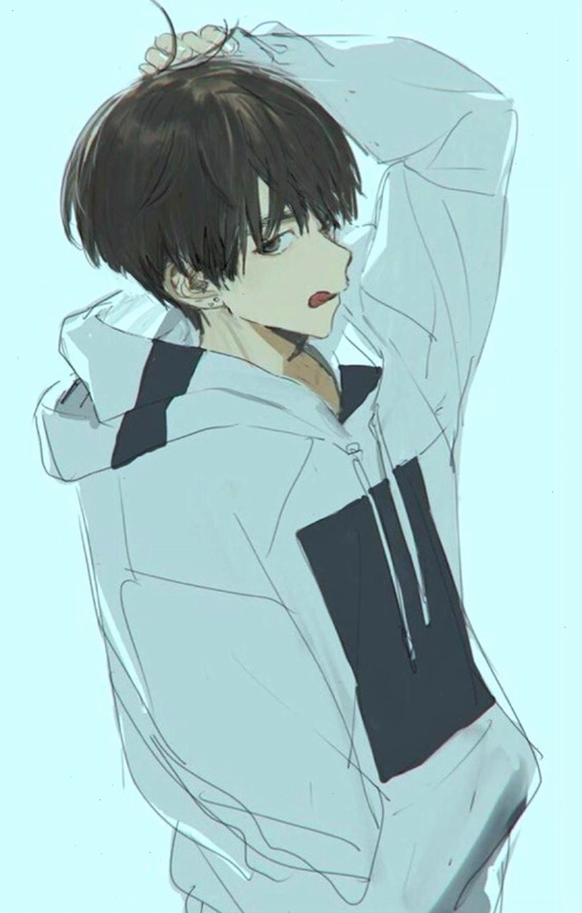 Avatar anime nam cute ngầu với phong thái tự tin