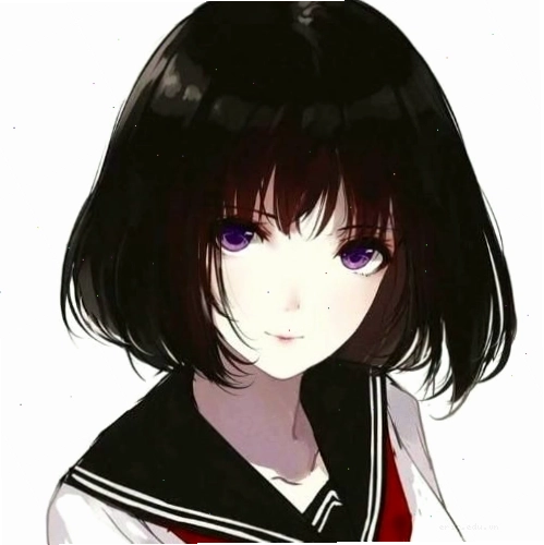 Avatar anime nam với ánh nhìn sâu thẳm và phong thái trầm tư