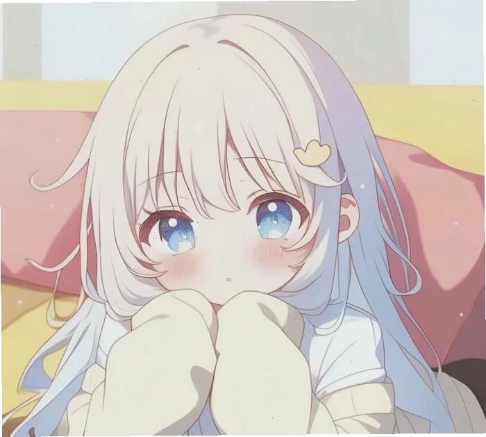 Avatar anime nữ cực kỳ dễ thương với phong cách chibi