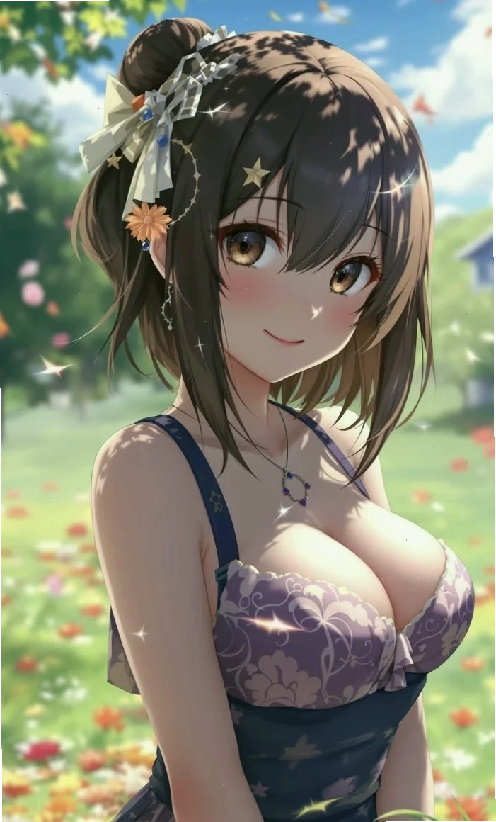 Avatar anime nữ dễ thương với phong cách hoạt hình đặc trưng