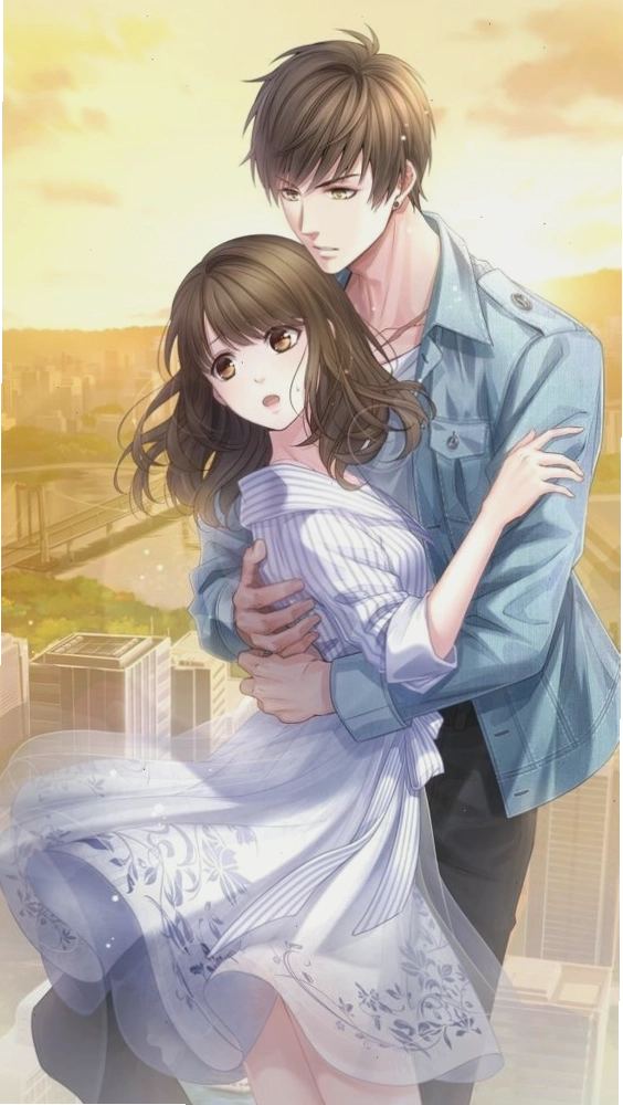 Avatar đôi anime dễ thương với phong cách vẽ độc đáo