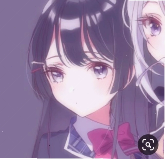 Avatar đôi nữ dễ thương với phong cách vẽ anime chibi
