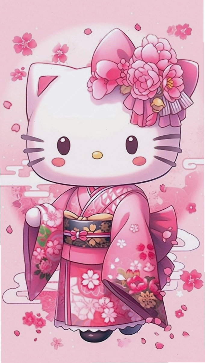 Avatar Hello Kitty cute phù hợp với nhiều phong cách khác nhau